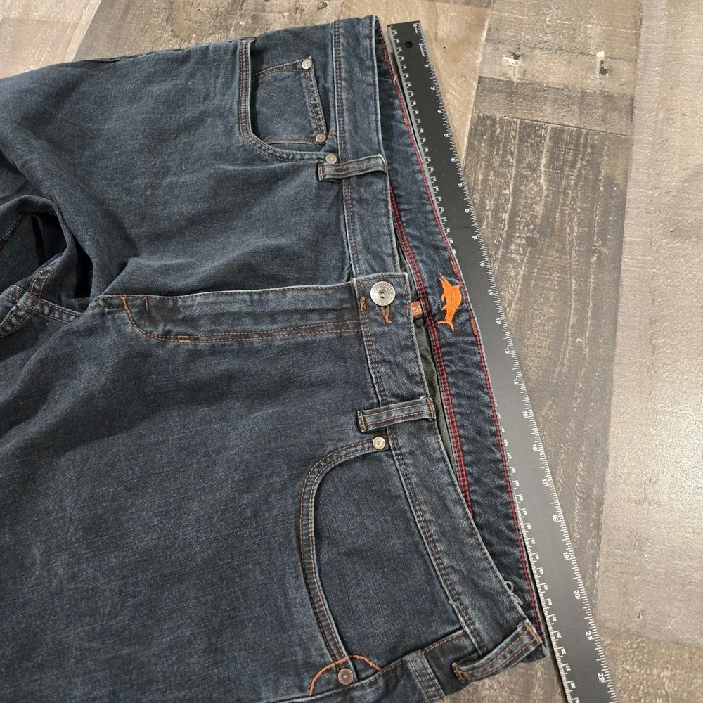 Tommy Bahama Sand Drifter Authentic Dark Wash Jeans Mens 42x30 Indigo Straight